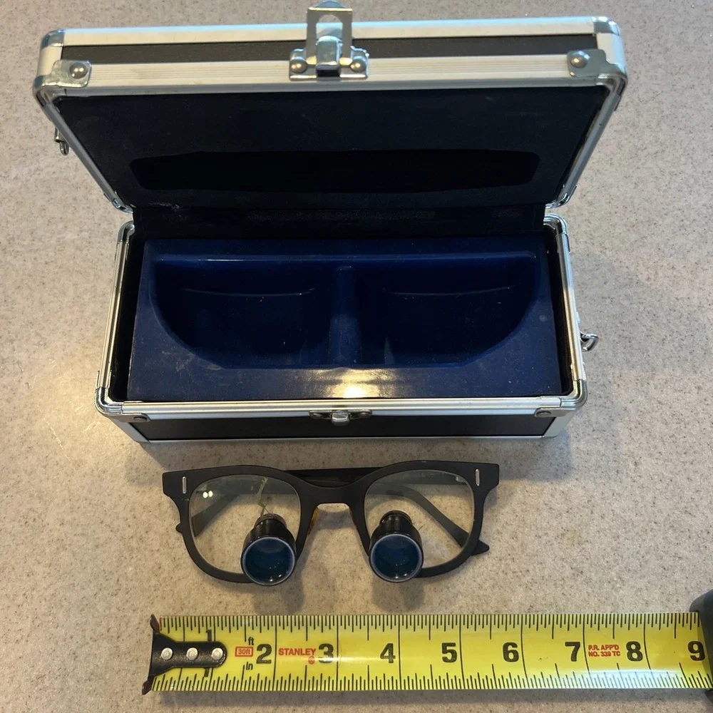 Dental/Surgical Vision Loupe Glasses Famous Surgeon RARE VINTAGE